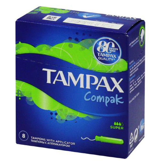 Тампоны Tampax Super (Тампакс Супер) №8